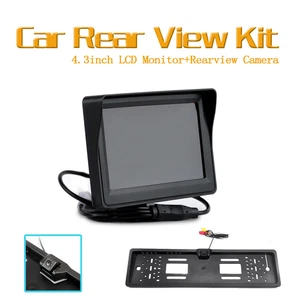 Auto Rückfahrkamera Einparkhilfe170° CAR 4.3" TFT LCD Monitor Rückfahrwarner - Bild 1 von 10