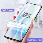 2X Hydrogel Film For Oneplus 9 Pro Nord N10 8 7 Screen Protector Protective Film
