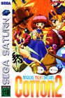Magical Night Dreams Cotton 2 Sega Saturn Box Art Poster Made In Usa - Sat080
