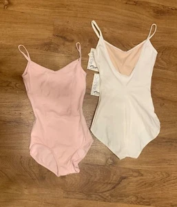 Capezio Princess Camisole rosa und weiß verschiedene Erwachsenengrößen - Bild 1 von 5