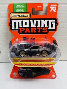 *NEW* 2023 Matchbox Moving Parts 2020 Porsche 911 Carrera 4S - Gray - Sealed - - Picture 1 of 3