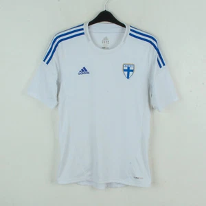 Finland Adidas Mens M Football Soccer Home Jersey Shirt 2012 2013 Kit White Top - Picture 1 of 5
