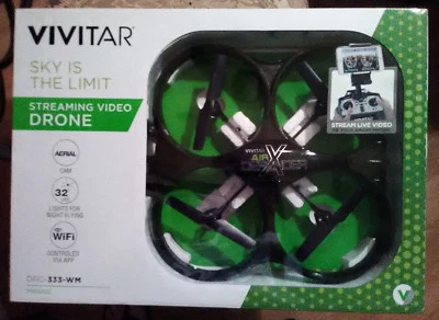 *NEW*IN BOX Vivitar DRC333 Air Defender Drone - Sky Is The Limit Wi-Fi STREAMING - Image 1 of 4
