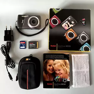 KODAK EasyShare M530 12MP Grey Digital Camera w/ Charger Battery Manual Cover SD - Picture 1 of 23