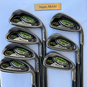 Ping Rapture V2J Black Dot Iron Set 7 Clubs 5-Pw Aw ROMBAX Regular Flex RH - Picture 1 of 17