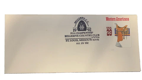 bellerive pga championship Envelope/postcard Stamp A54 Cover