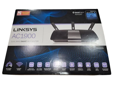 Linksys EA6900 AC1900 1900 Mbps 5 Port Wireless Router - Image 1 of 4