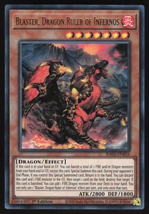 Blaster, Dragon Ruler of Infernos - RA03-EN010 - Ultra Rare - 1st Edition Yugioh - Picture 1 of 1