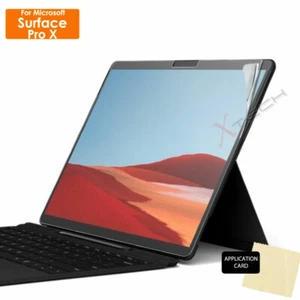 1x CLEAR LCD Screen Protector Guard Covers for Microsoft Surface Pro X - Picture 1 of 1