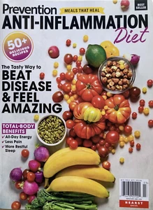 ANTI-INFLAMMATION DIET - BEAT DISEASE FEEL AMAZING 2025 PREVENTION Magazine NEW - Picture 1 of 7