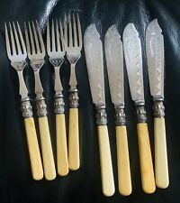 EPNS Fish Forks and knives for Four