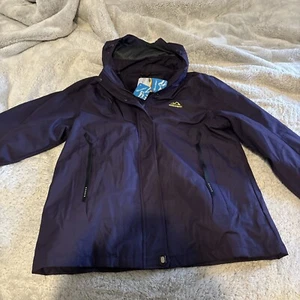 Winter/Sk Coat Jacket W/Detachable Hood. Sport Outdoor. Size Large. Purple. - Picture 1 of 5