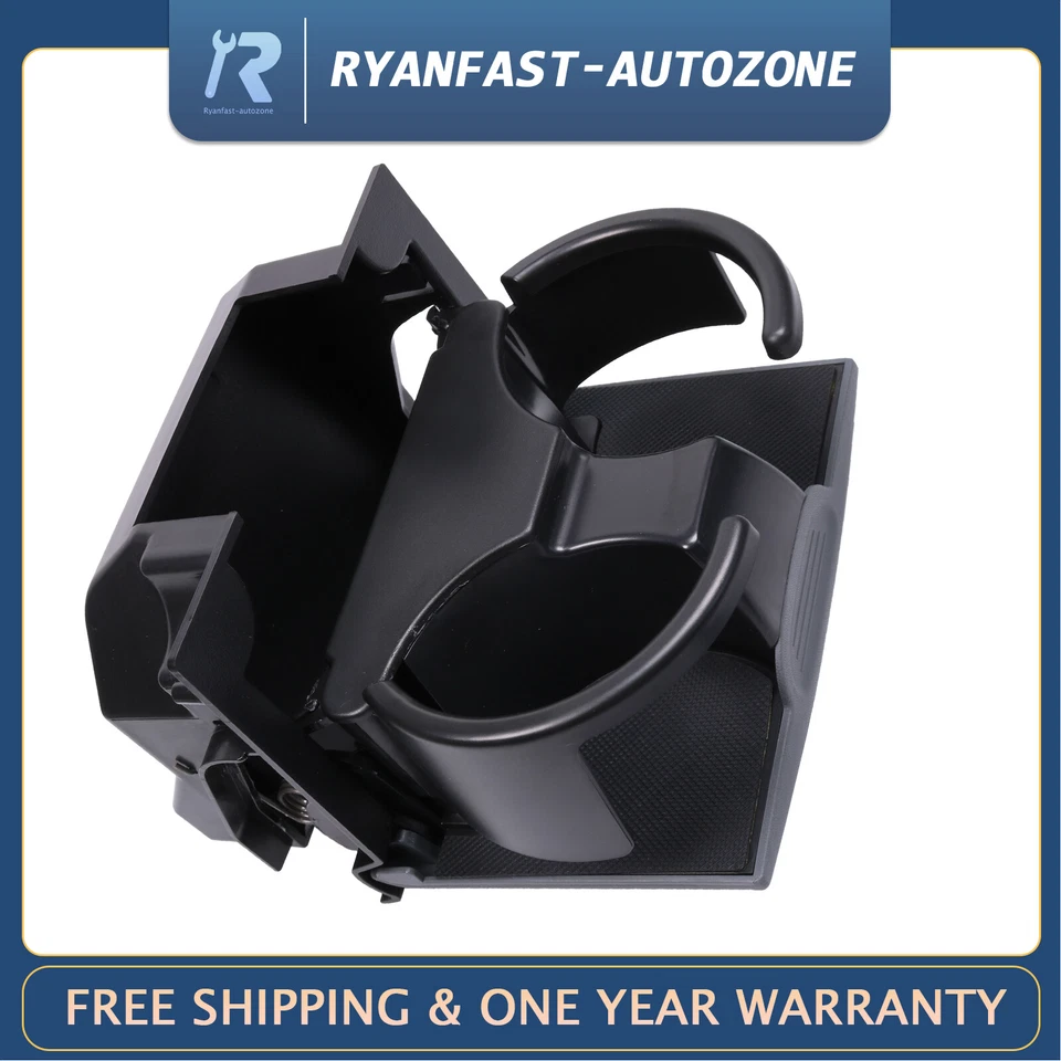 Rear Console Cup Holder for Nissan Pathfinder 2006-2012 / 2006-2019 Frontier Foto 1 de 4