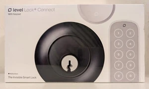 Level - Lock+ Connect mit Tastatur Smart Lock Bluetooth/WLAN Deadbolt - NEU - Bild 1 von 3