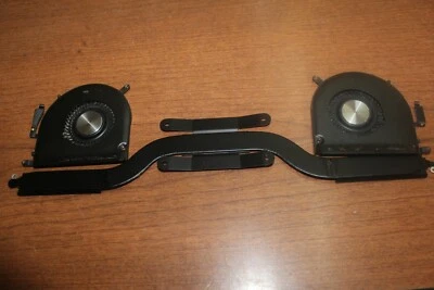 OEM!! MACBOOK PRO RETINA LATE 2013 HEATISINK CPU COOLING FAN 923-0669 923-0668  - Image 1 of 2