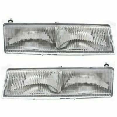 Nuevo conjunto de faros izquierdo y derecho para 89-90 Cougar 92-94 Grand Marquis Foto 1 de 4