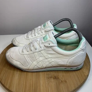 Asics Onitsuka Tiger Ultimate 81 Womens Size 8.5 Running Shoes White Teal - Picture 1 of 8