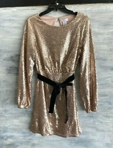 Jay by JAY GODFREY 'Aria' Sequin Fit & Flare Mini Dress, 8 - Desert Mist - $264 - Picture 1 of 11