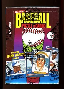 Donruss 1986 béisbol caja de cera sin abrir envuelta en la BBCE - Imagen 1 de 2