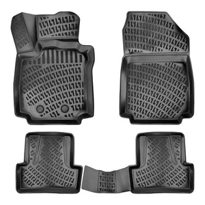 Car Floor Mats Liners For Renault Clio 2005-2012 All Season Heavy Duty Auto Rugs - Picture 1 of 12