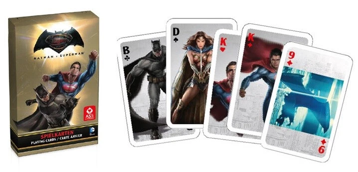  ACE Altenburger - Batman v Superman - Playing Cards Card Game Super Heroes DC - Image 1 of 1