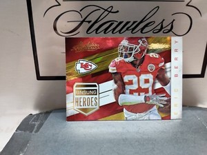 2016 Panini Absolute Unsung Heroes Eric Berry sharp holofoiled card #17