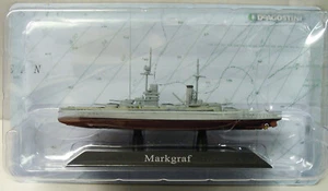Battleship "S.M.S.Markgraf", 1914, Atlas, 1:1250, Finished Model, New - Picture 1 of 2