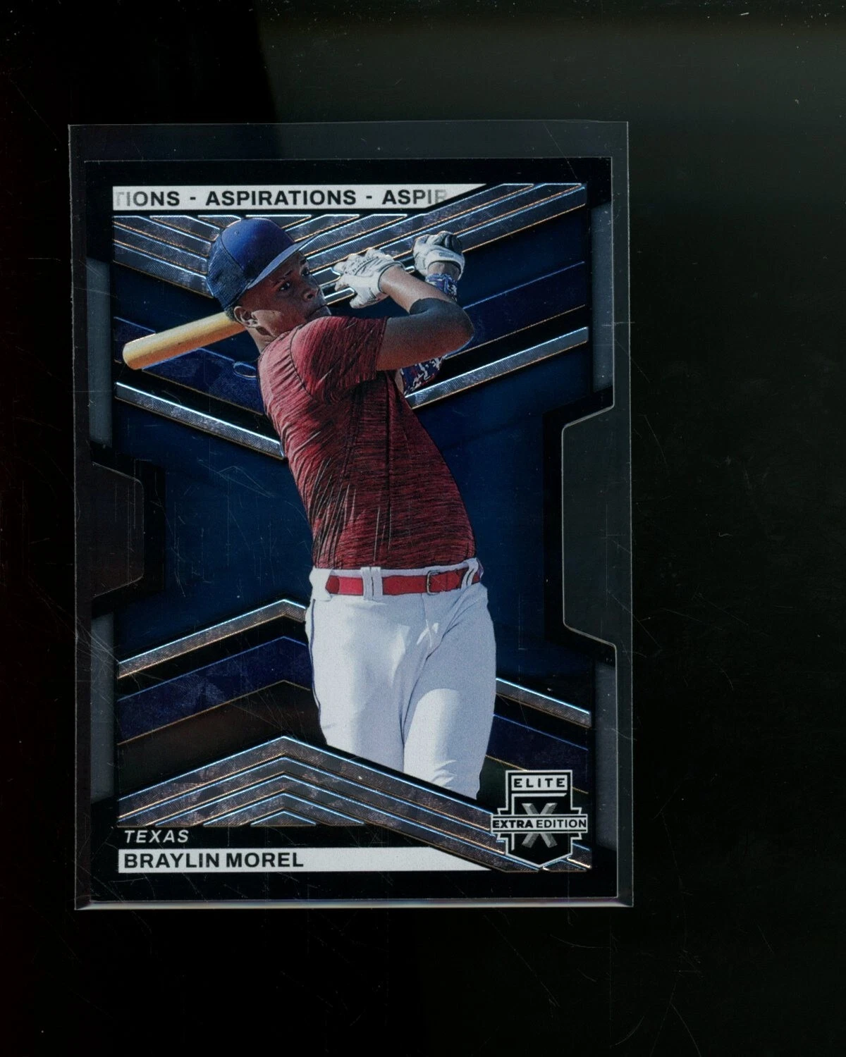 2023 Panini Elite Extra Edition Aspirations Die Cut Braylin Morel #103 #d 58/76