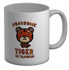 Roarsome Tiger In Training White 11Oz Mug Cup Gift