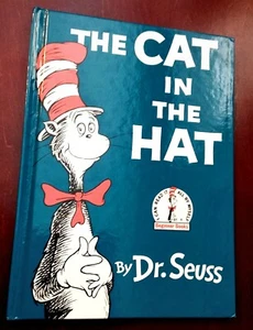 The Cat In The Hat B-1 DR. SEUSS 1985 HB # Line 169 LIKE NEW - Picture 1 of 4