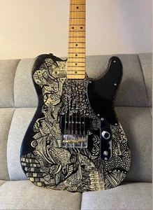 Custom Fender Player Telecaster - Made in Mexico (Custom Design and Artwork) - Picture 1 of 9