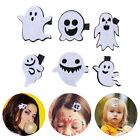  12 Pcs Ghost Hair Clips Halloween Party Favors Alligator Pins Child Cosplay