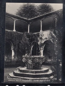 AK Badia Polesine Abtei von Vangadizza mittelalterlicher Brunnen EF185 - Bild 1 von 1