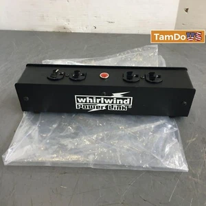 Whirlwind PL1T-420BK Power Link AC Outlet Distro Neutrik Powercon true to Edison - Picture 1 of 5