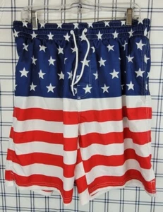 Old Navy Herren USA Flagge amerikanische Boardshorts Badehose gefüttert Größe Large - Bild 1 von 4