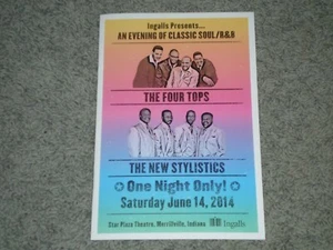 The Four Tops/New Stylistics Program-2014-Ingalls Hospital-Star Plaza Theatre-IN - Bild 1 von 2