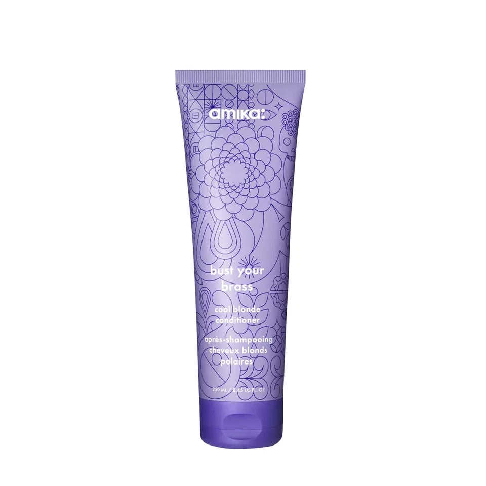 Amika Bust Your Brass Cool Blonde Violet Conditioner 8.45 oz - Image 1 of 1