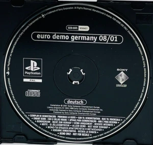 euro demo germany 08 01 PlayStation 1 PS1 NUR Disc OHNE Hülle - Bild 1 von 1