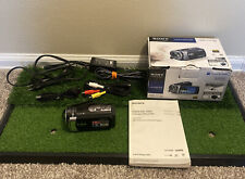 Sony Hdr-Cx190 Hd Handycam Digital Camcorder w/ Accessories Tested Works