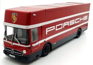 CMR 1/18 Scale CMR149 - Mercedes Benz 0317 Racing Car Transporter - Porsche - Picture 1 of 8