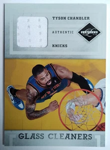 TYSON CHANDLER 19 PANINI LIMITED GLASS CLEANERS JERSEY 40/99 2011-12 - Picture 1 of 2
