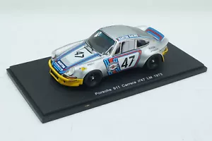 Porsche 911 Carrera 1:43 SPARK S0932 #47 LM LeMans 1973 Reinhold Joest C. Hai... - Foto 1 di 5