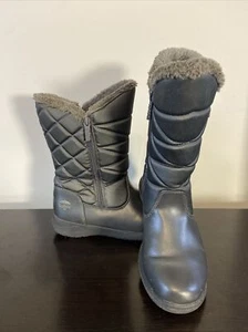 Totes Edgen schwarze Schneestiefel Damenschuhe Größe 8M - Bild 1 von 9