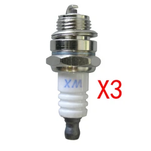 3PCS Spark Plug L7T Fit Partner 351 350 Chainsaw ATV Mini Pocket Bike Trimmer - Picture 1 of 5