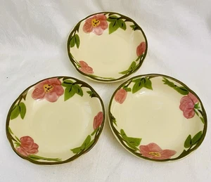 Vintage Franziskaner Wüstenrose 5" Dessert/Saußenschalen 3er Set - Bild 1 von 8