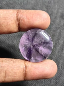 Trapiche Amethyst Stein natürlicher Amethyst Cabochon lose Edelstein 37 kt ME-14056 - Bild 1 von 8