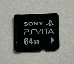 Genuine Sony Playstation PS Vita 64 GB Memory Card PCHZ641J for PSV Game Console - Picture 1 of 4