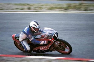 Garelli 125cc Works Racer Angel Nieto 1982 Belgian Grand Prix Spa Foto - Bild 1 von 1