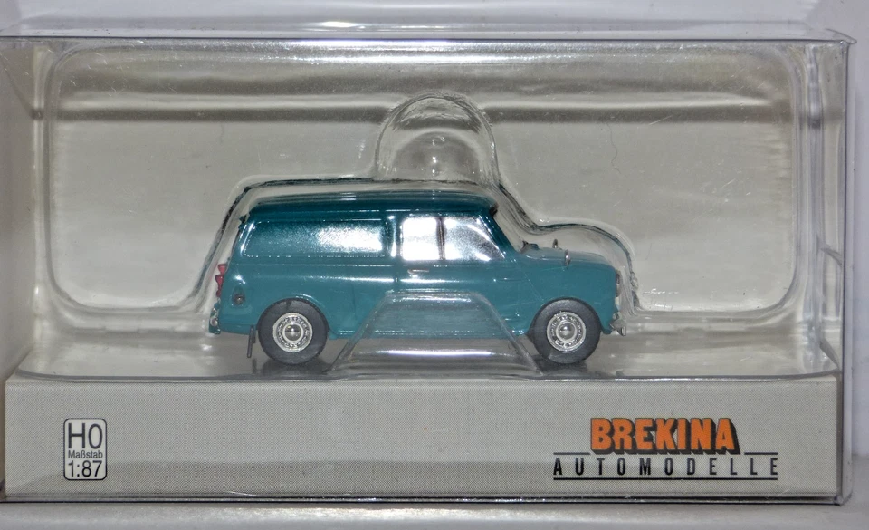 Brekina Austin Mini Van blue  1:87 Scale - Image 1 of 1