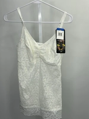 Bali Top Solutions белый кружевной полу чистый камзол Майка, размер X-large.NWT.2M - Изображение 1 из 4